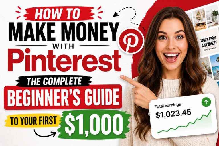 How to Make Money with Pinterest The Complete Beginner's Guide to Your First $1 000