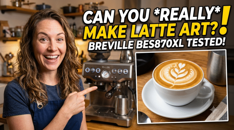 Can You Really Make Latte Art with the Breville BES870XL?